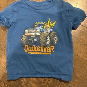 Quiksilver Monster Truck Blue Tee